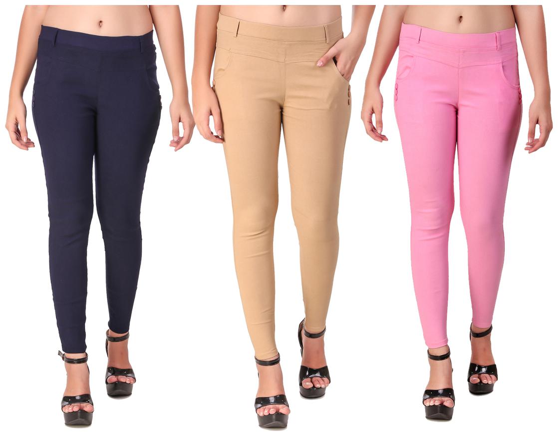 

Krishty Trading Women Multi Skinny fit Jegging