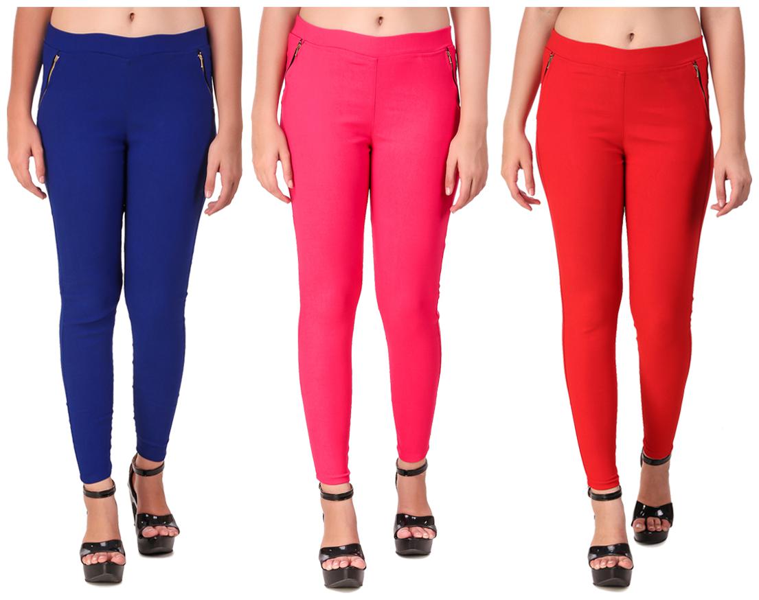 

Krishty Trading Women Multi Skinny fit Jegging