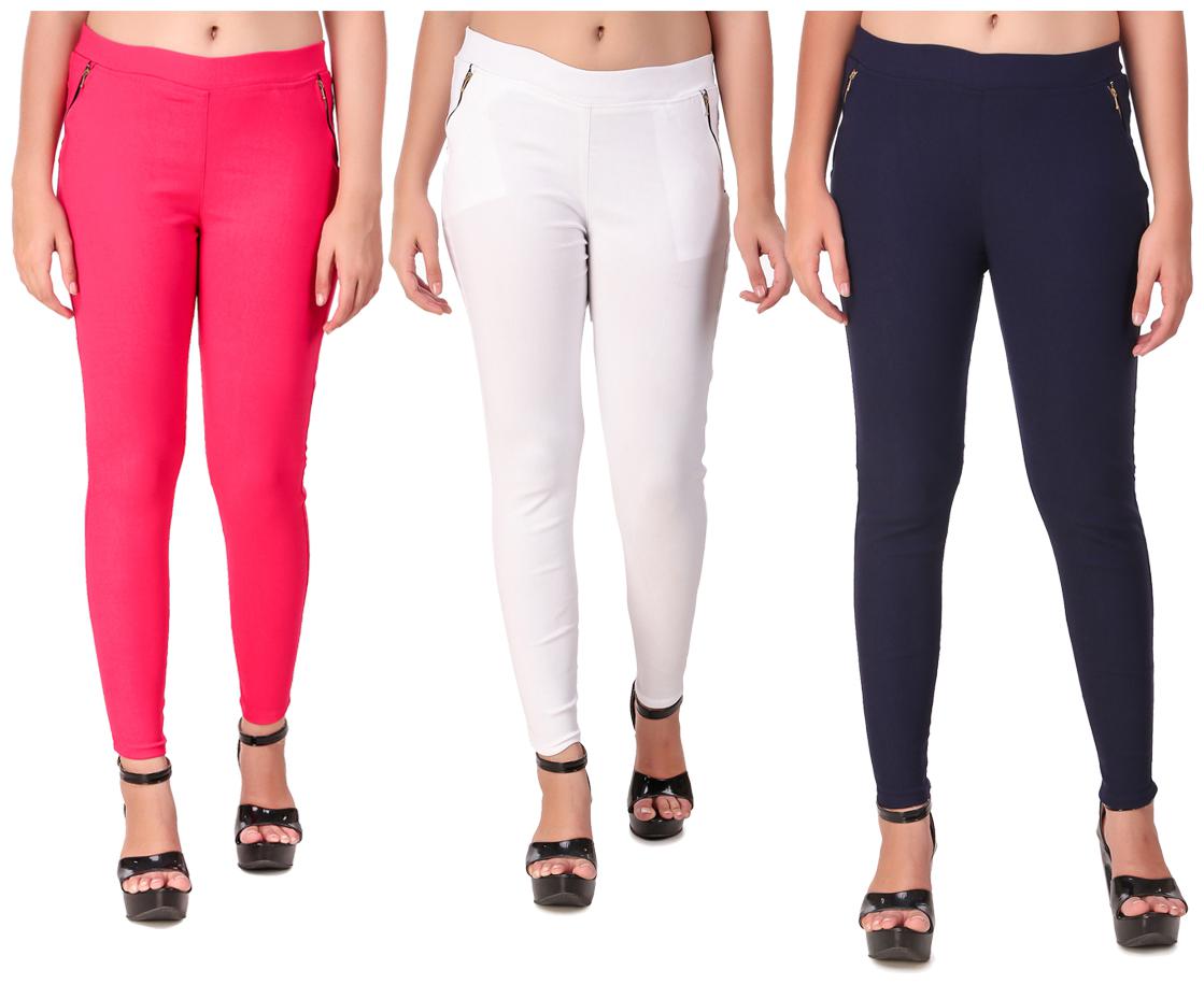 

Krishty Trading Women Multi Skinny fit Jegging
