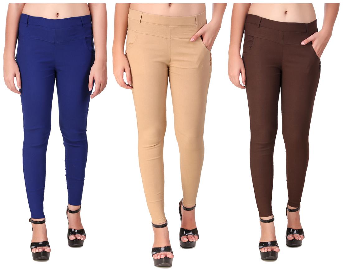 

Krishty Trading Women Multi Skinny fit Jegging