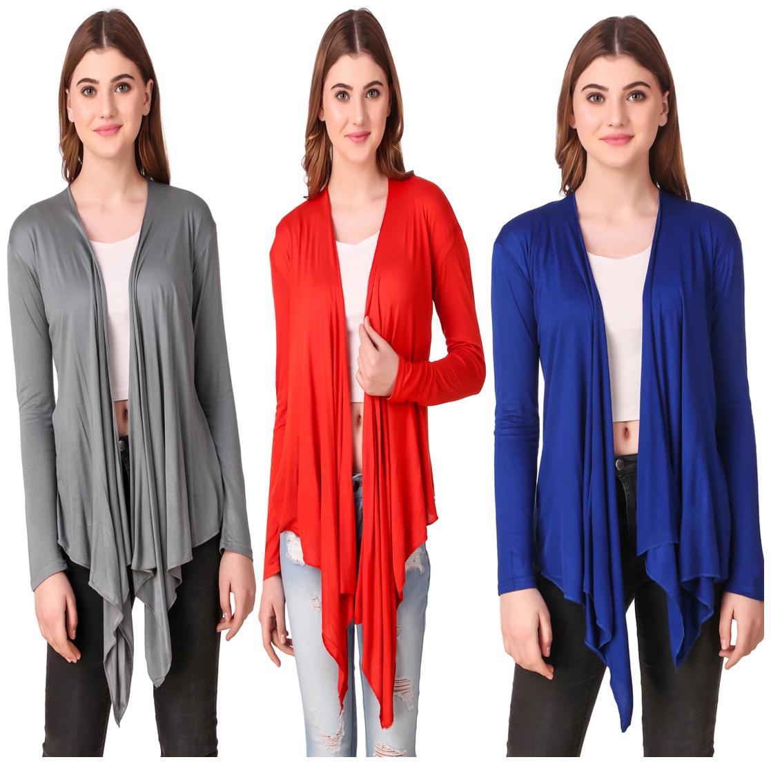 

Krishty Trading Women Shrug - Multi