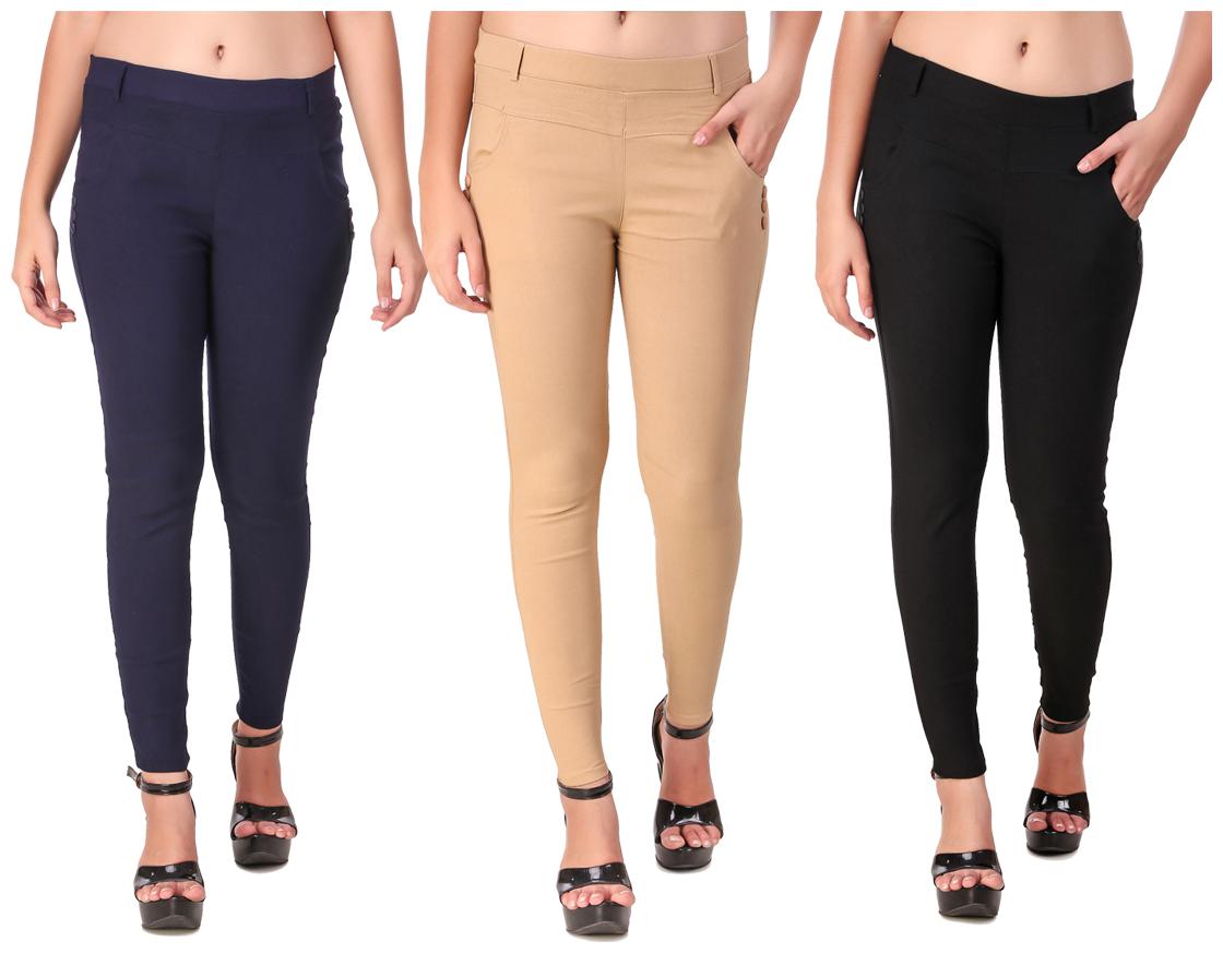 

Krishty Trading Women Multi Skinny fit Jegging