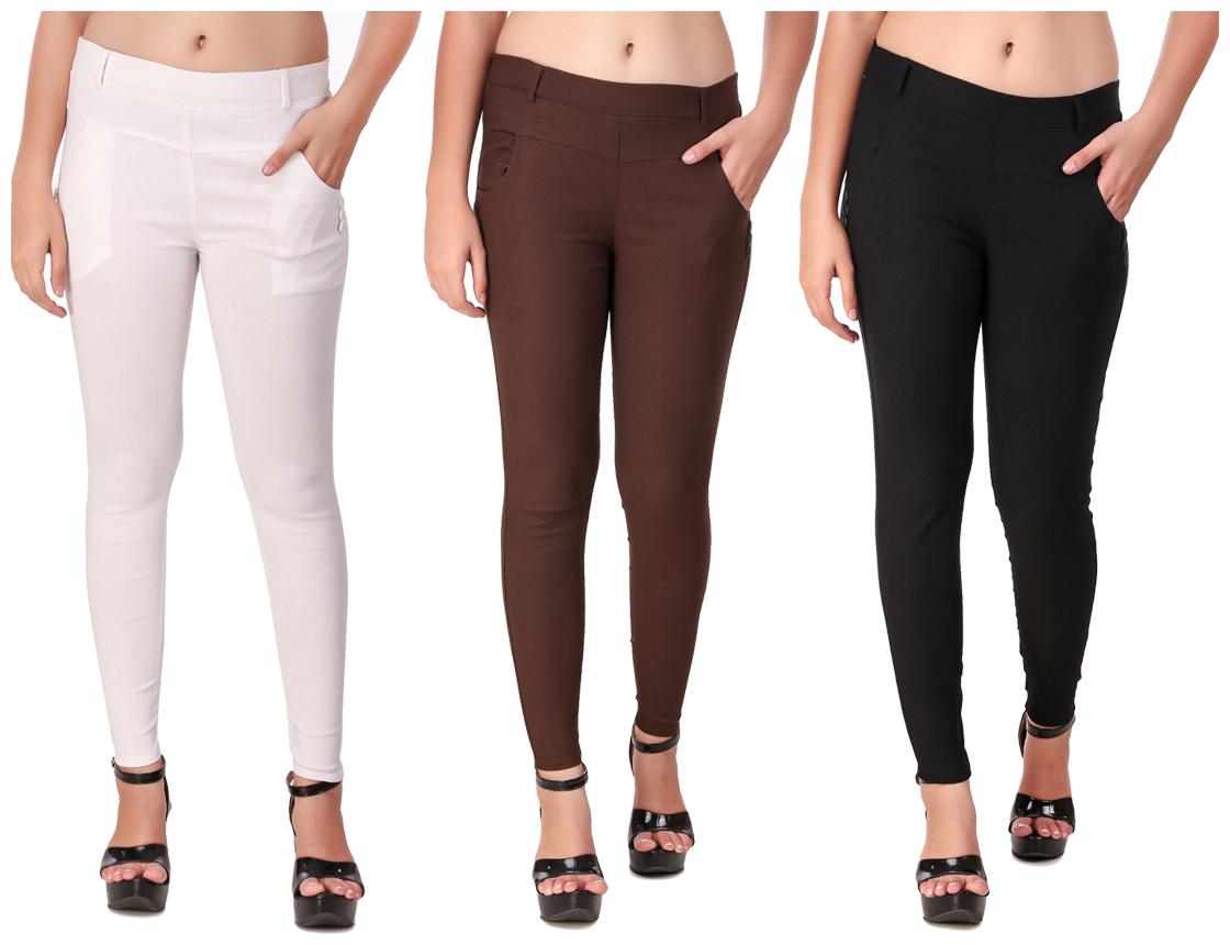 

Krishty Trading Women Multi Skinny fit Jegging