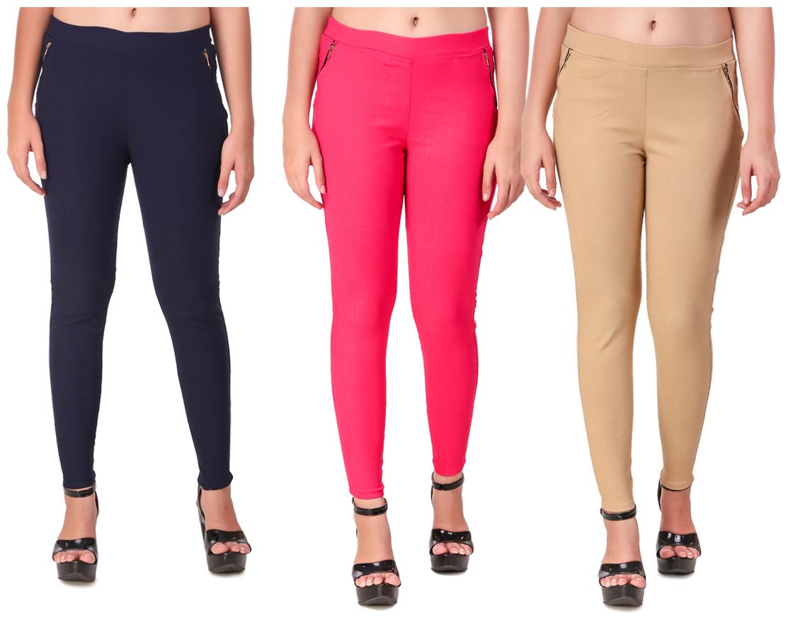 

Krishty Trading Women Multi Skinny fit Jegging