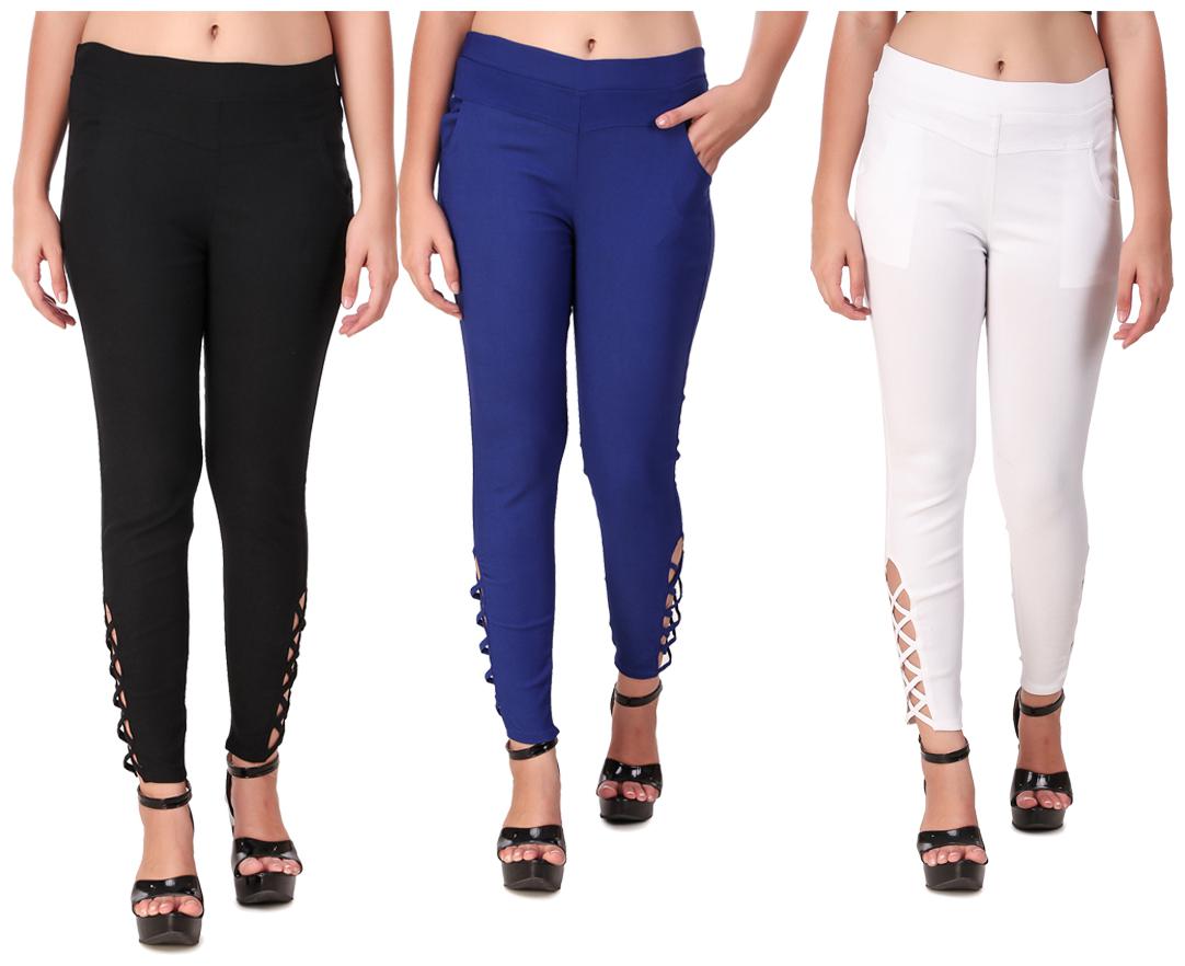 

Krishty Trading Women Multi Skinny fit Jegging