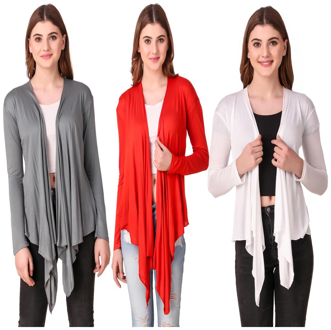 

Krishty Trading Women Shrug - Multi