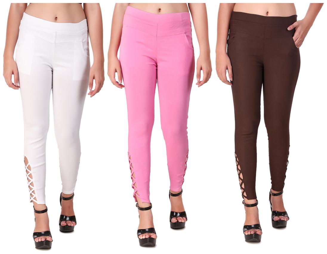 

Krishty Trading Women Multi Skinny fit Jegging