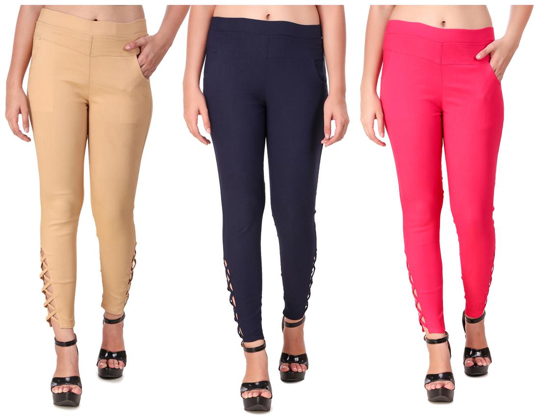 

Krishty Trading Women Multi Skinny fit Jegging