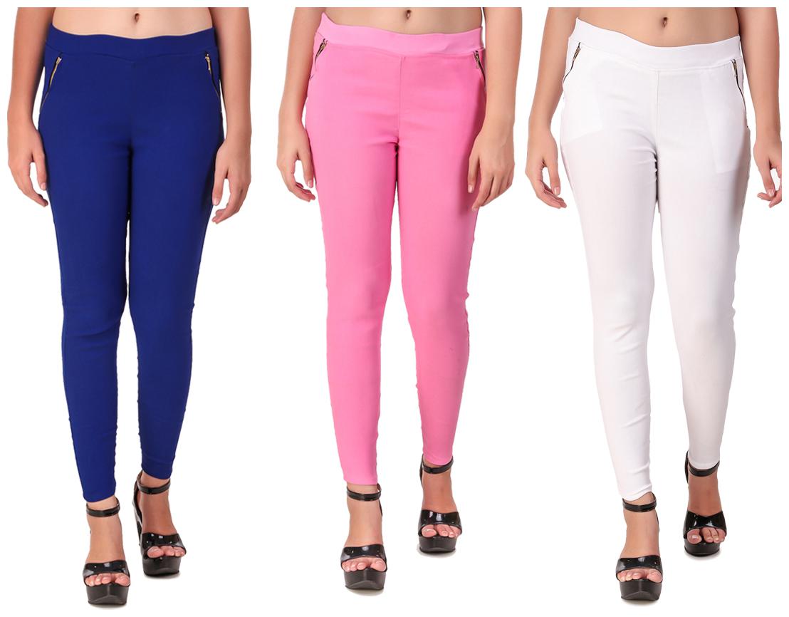 

Krishty Trading Women Multi Skinny fit Jegging