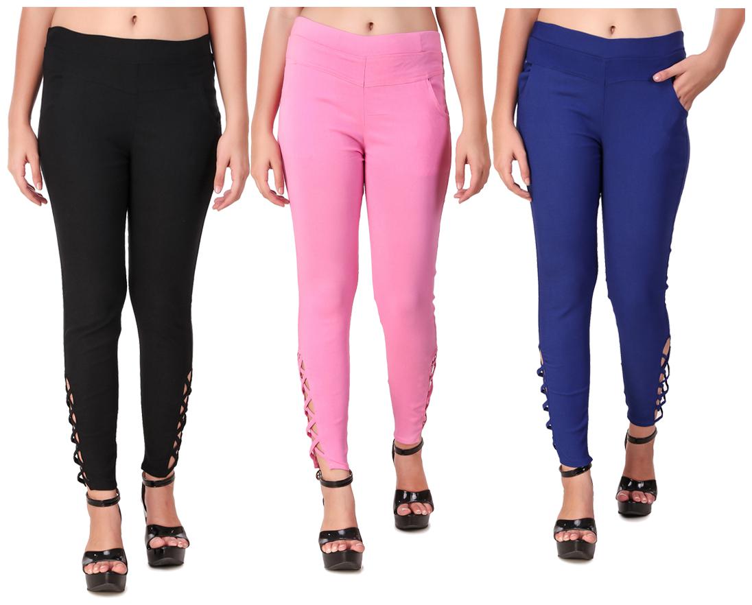 

Krishty Trading Women Multi Skinny fit Jegging