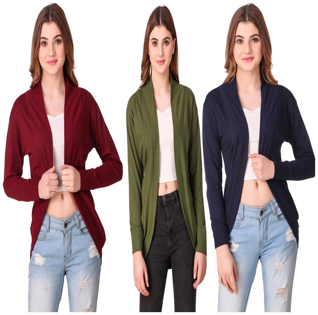 

Krishty Trading Women Shrug - Multi