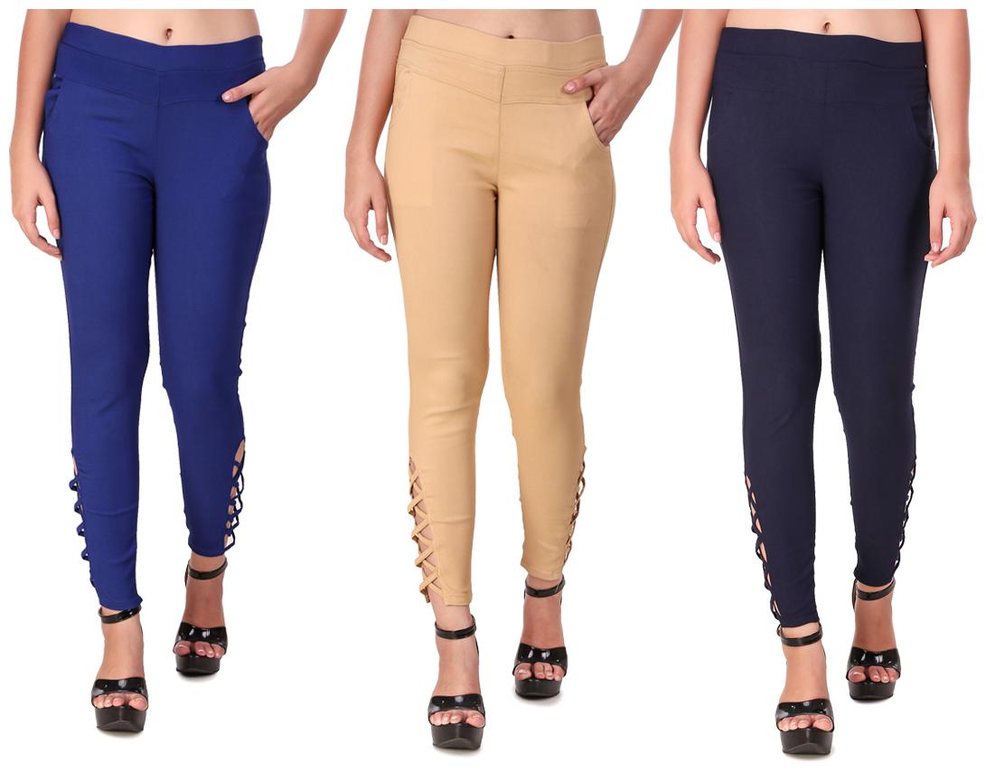 

Krishty Trading Women Multi Skinny fit Jegging