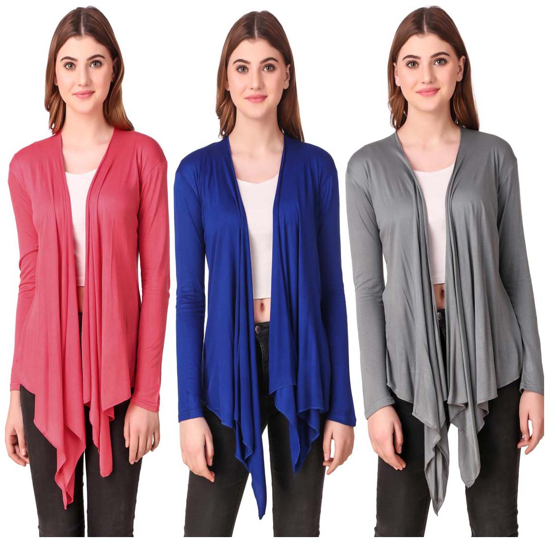 

Krishty Trading Women Shrug - Multi