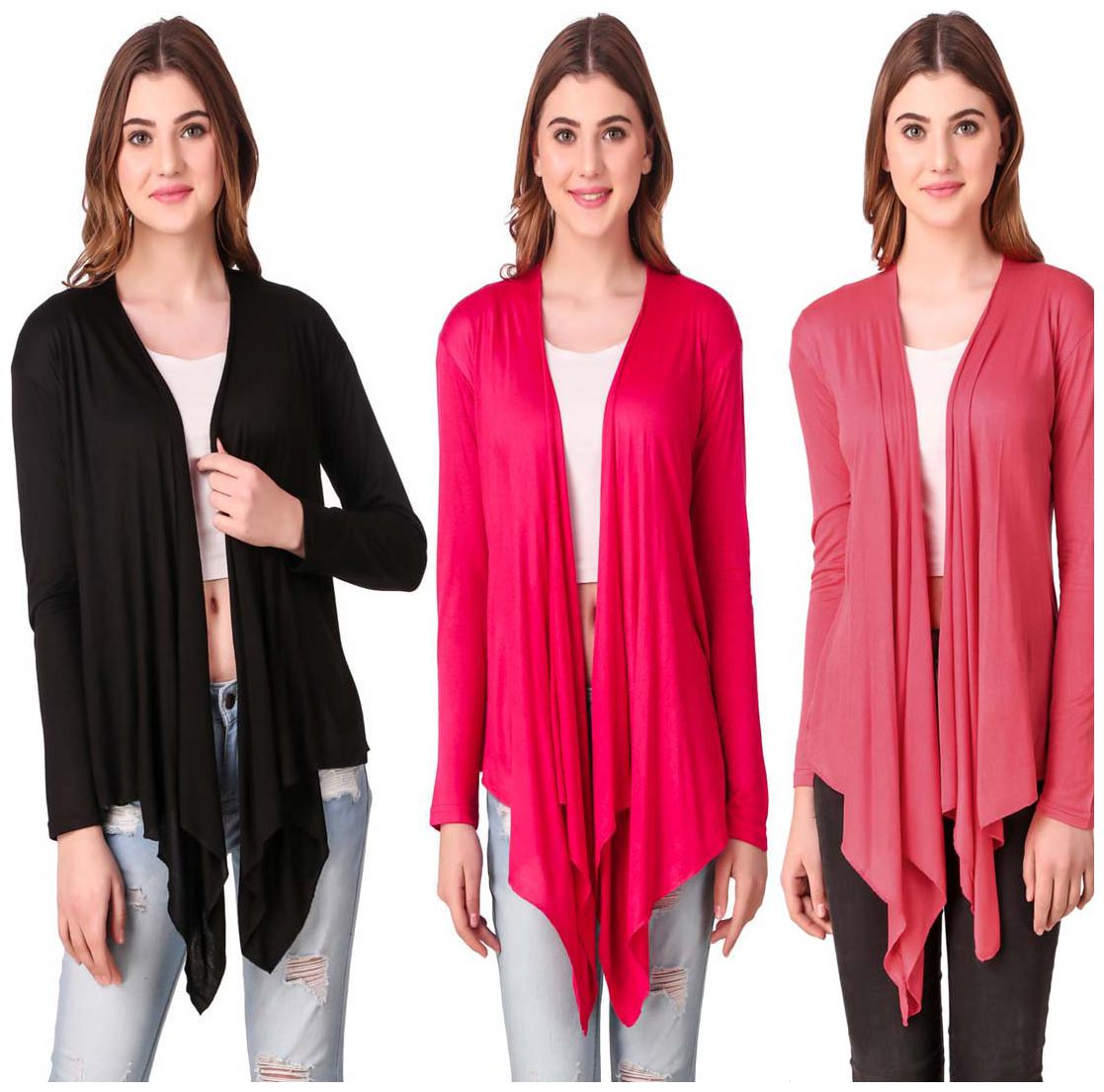 

Krishty Trading Women Shrug - Multi