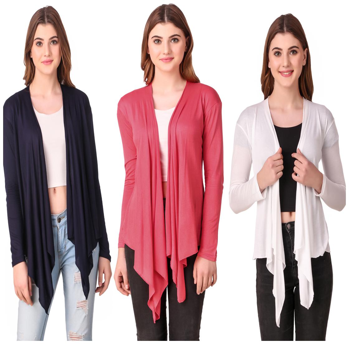 

Krishty Trading Women Shrug - Multi