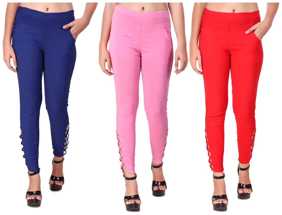 

Krishty Trading Women Multi Skinny fit Jegging