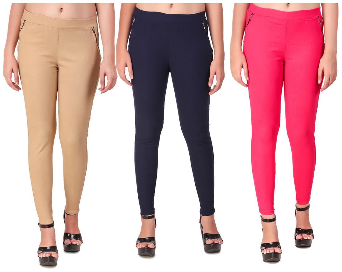

Krishty Trading Women Multi Skinny fit Jegging