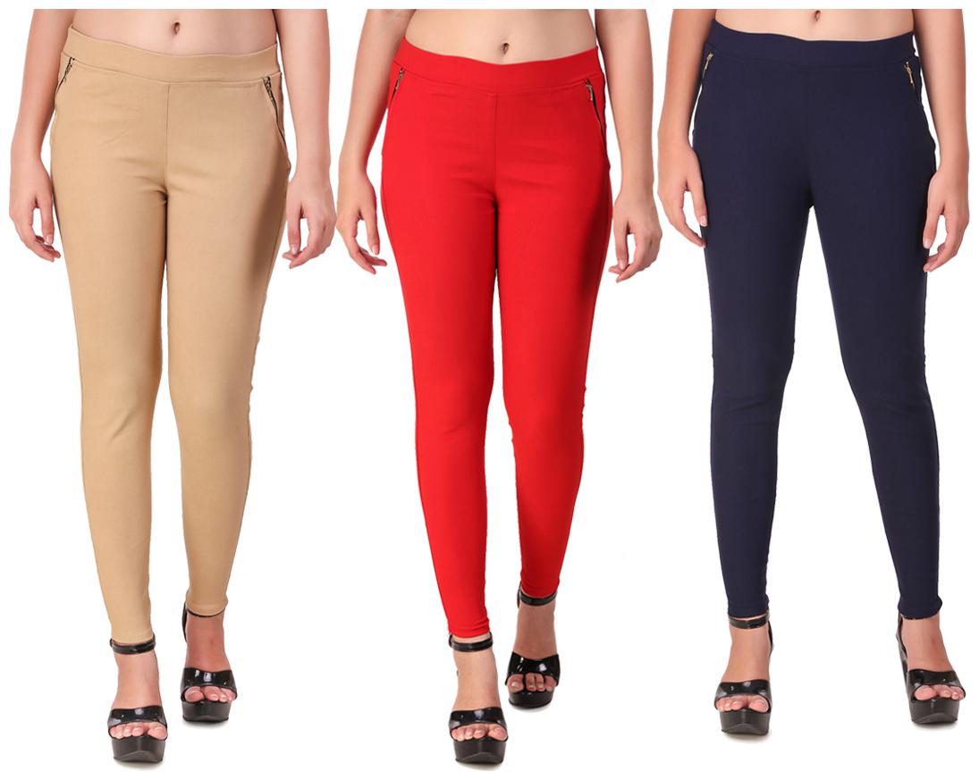 

Krishty Trading Women Multi Skinny fit Jegging