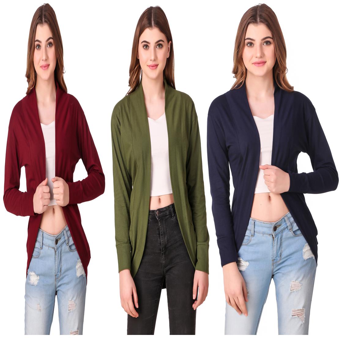 

Krishty Trading Women Shrug - Multi