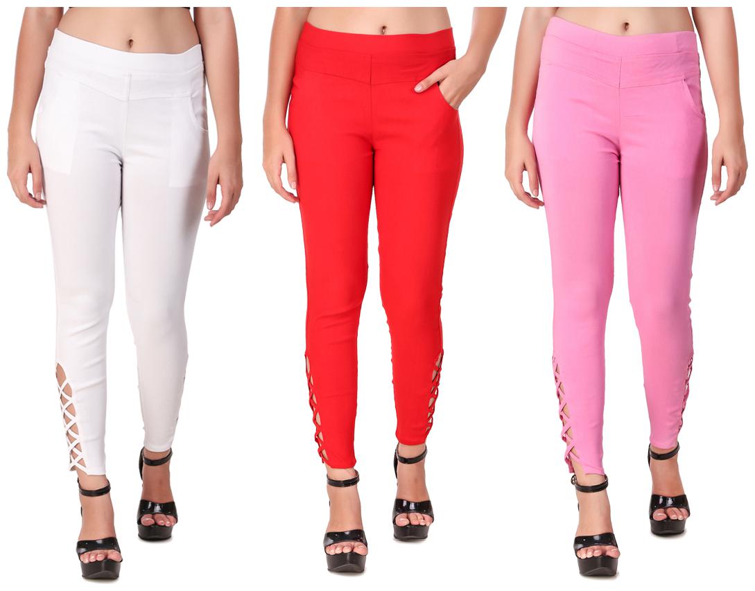 

Krishty Trading Women Multi Skinny fit Jegging