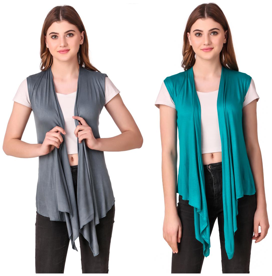 

Krishty Trading Women Shrug - Grey