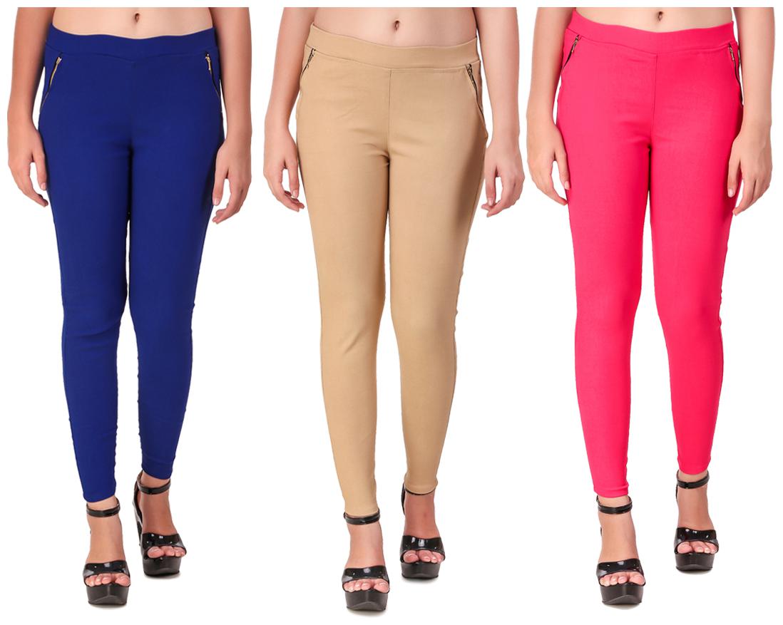 

Krishty Trading Women Multi Skinny fit Jegging