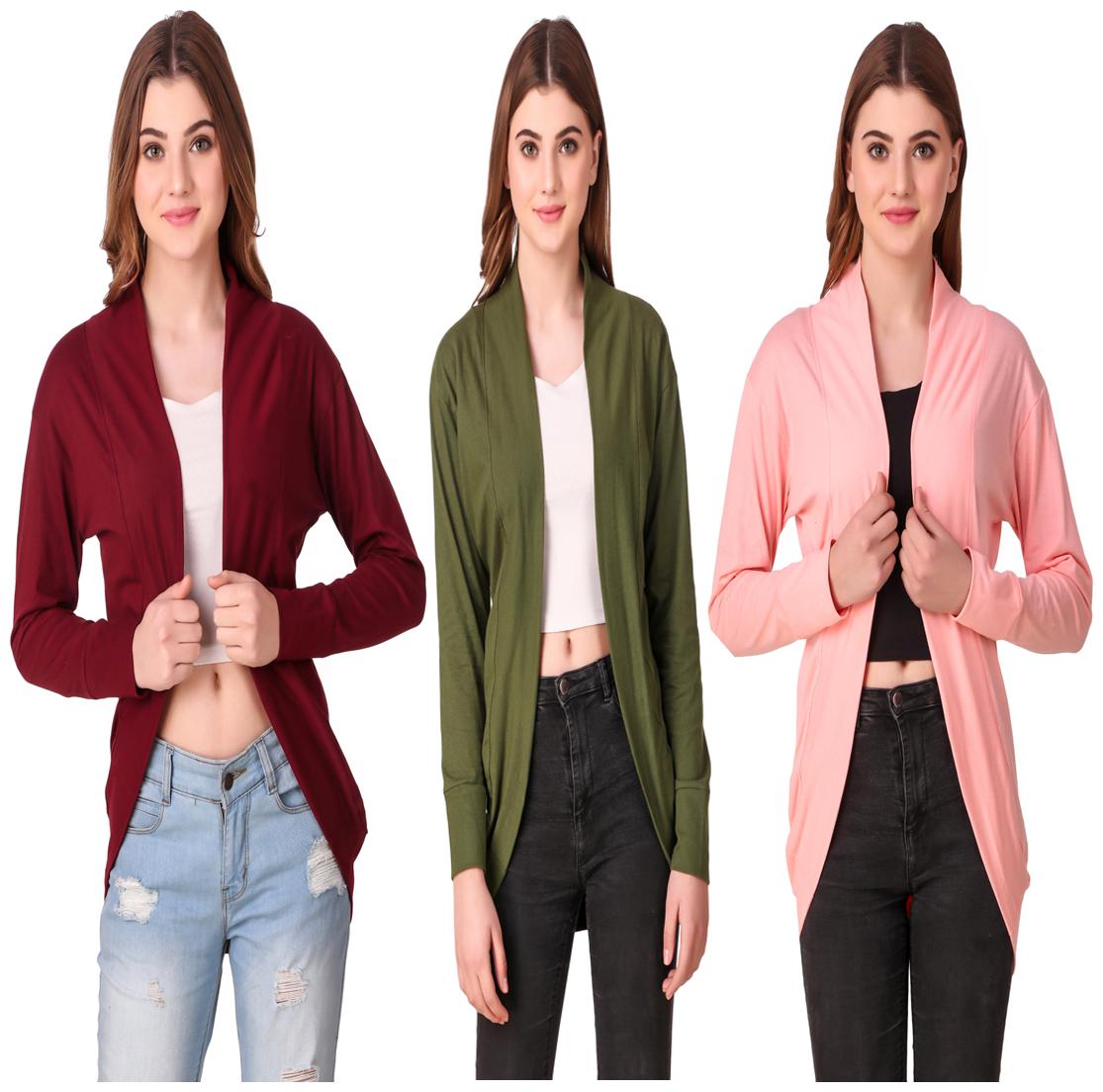 

Krishty Trading Women Shrug - Multi