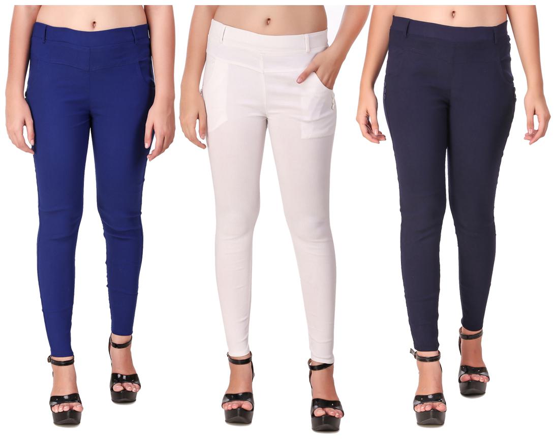 

Krishty Trading Women Multi Skinny fit Jegging