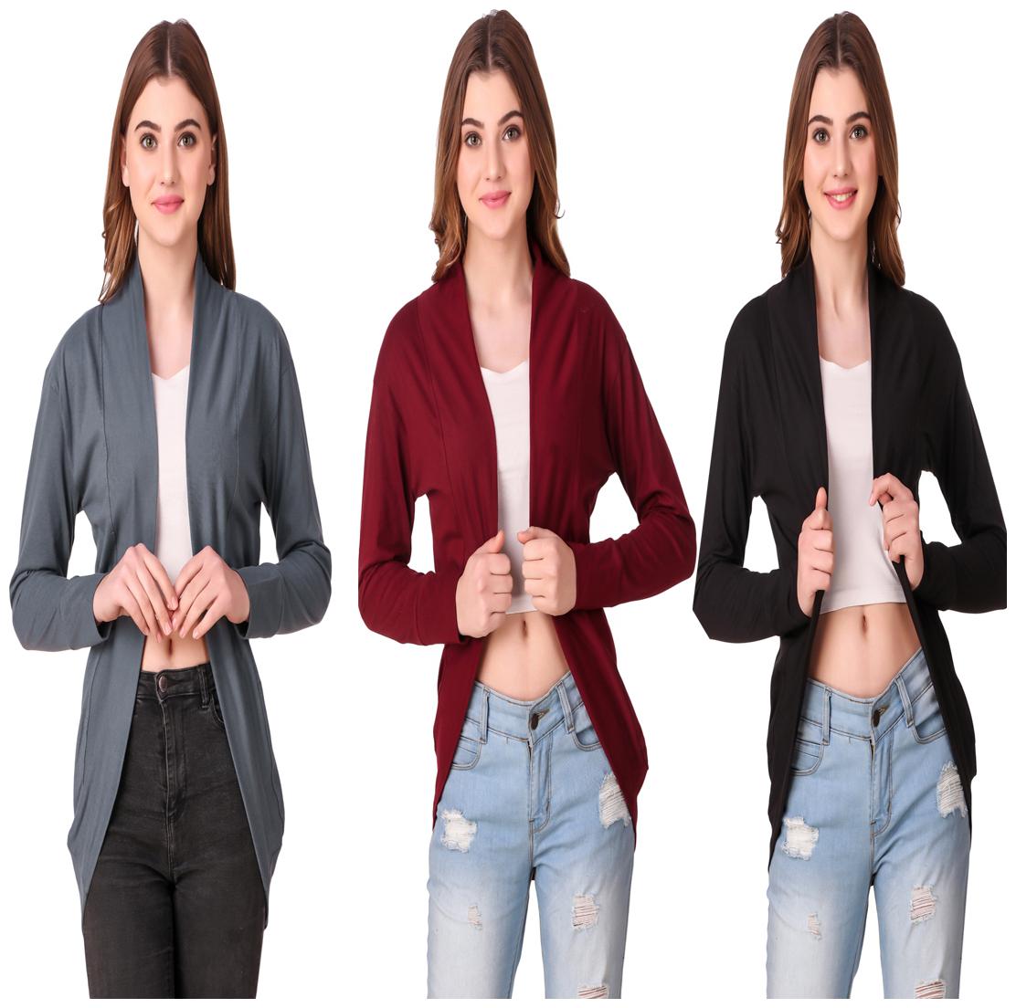 

Krishty Trading Women Shrug - Multi