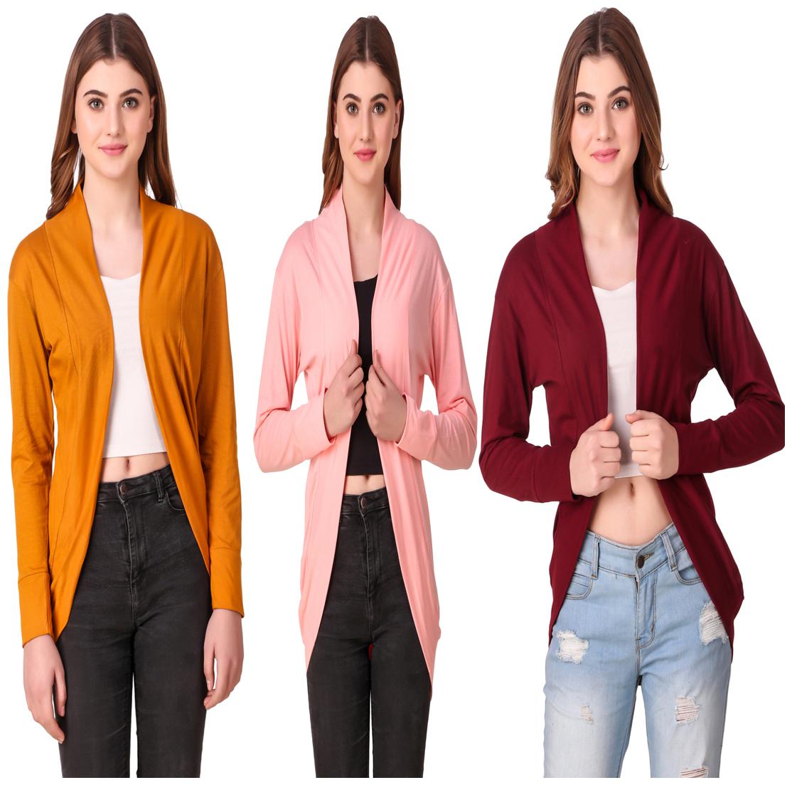 

Krishty Trading Women Shrug - Multi