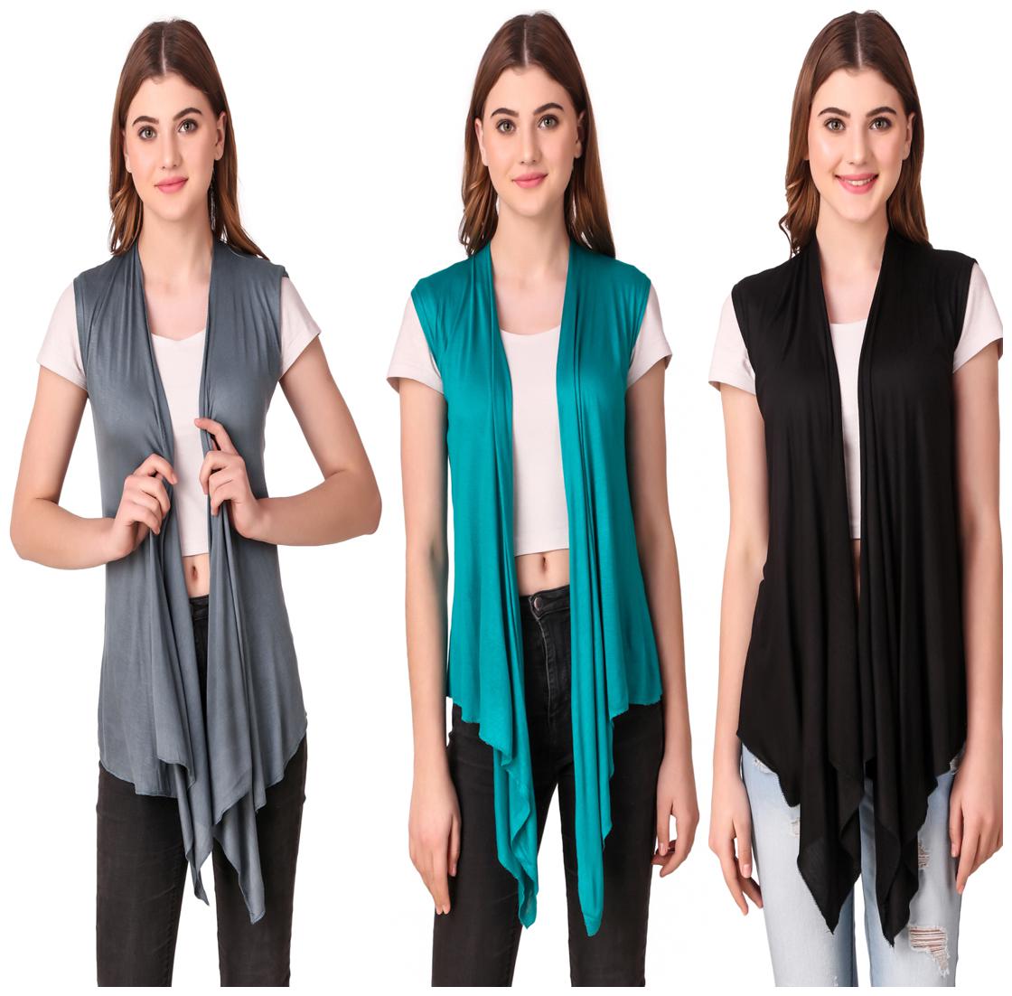 

Krishty Trading Women Shrug - Multi