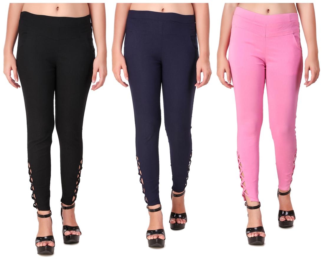 

Krishty Trading Women Multi Skinny fit Jegging