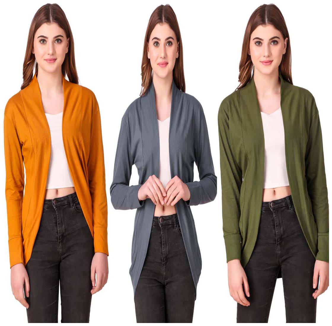 

Krishty Trading Women Shrug - Multi