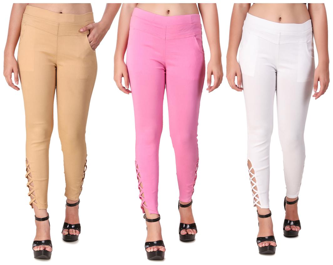 

Krishty Trading Women Multi Skinny fit Jegging