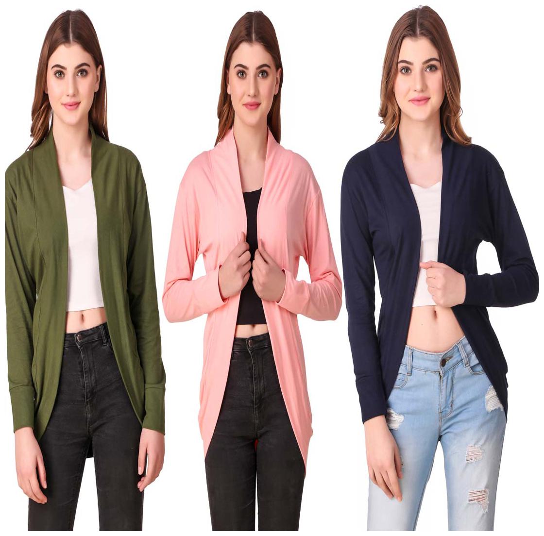 

Krishty Trading Women Shrug - Multi