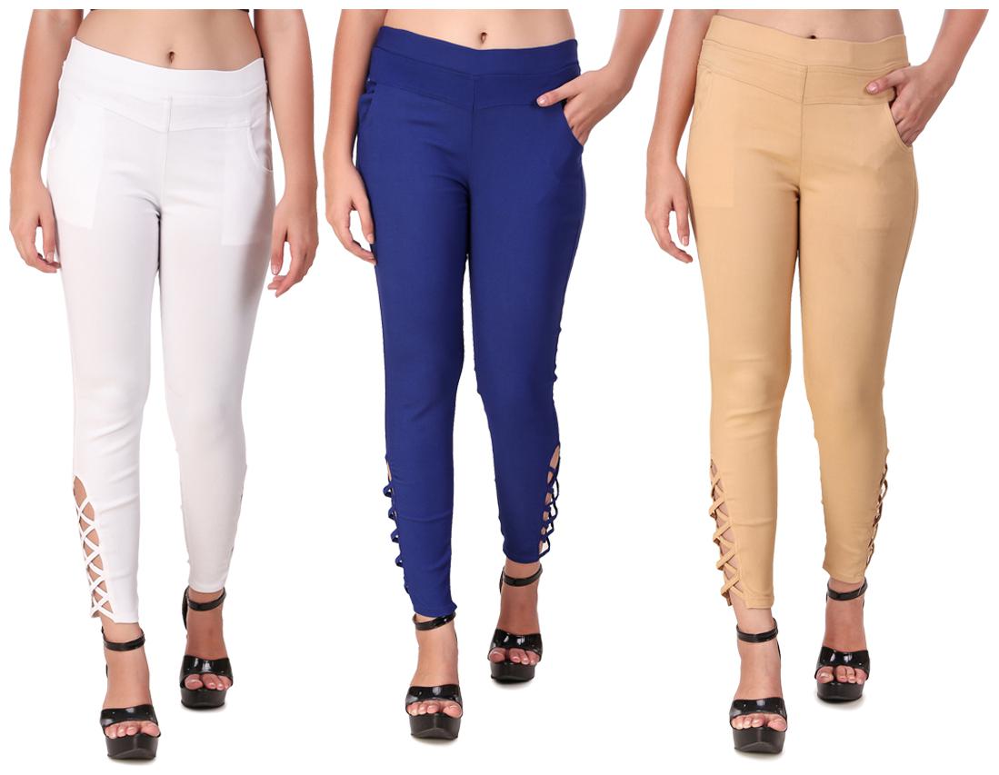 

Krishty Trading Women Multi Skinny fit Jegging