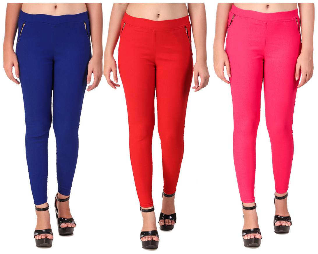 

Krishty Trading Women Multi Skinny fit Jegging