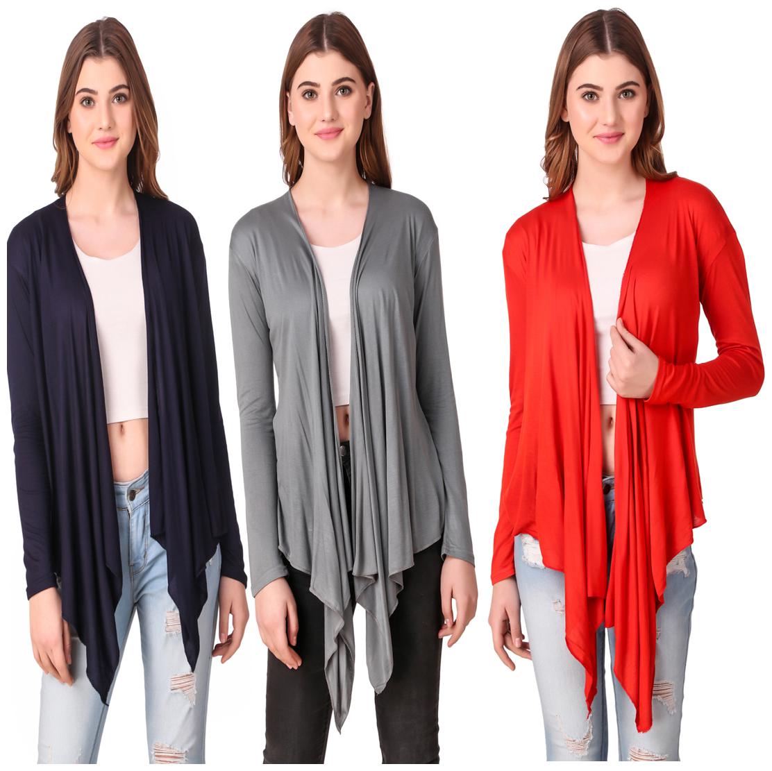 

Krishty Trading Women Shrug - Multi