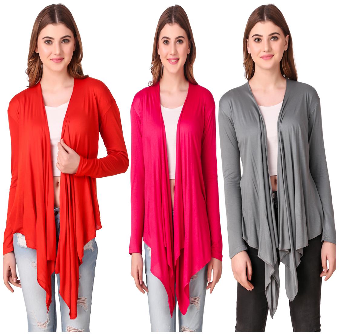 

Krishty Trading Women Shrug - Multi