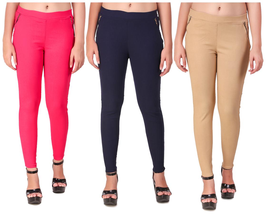 

Krishty Trading Women Multi Skinny fit Jegging