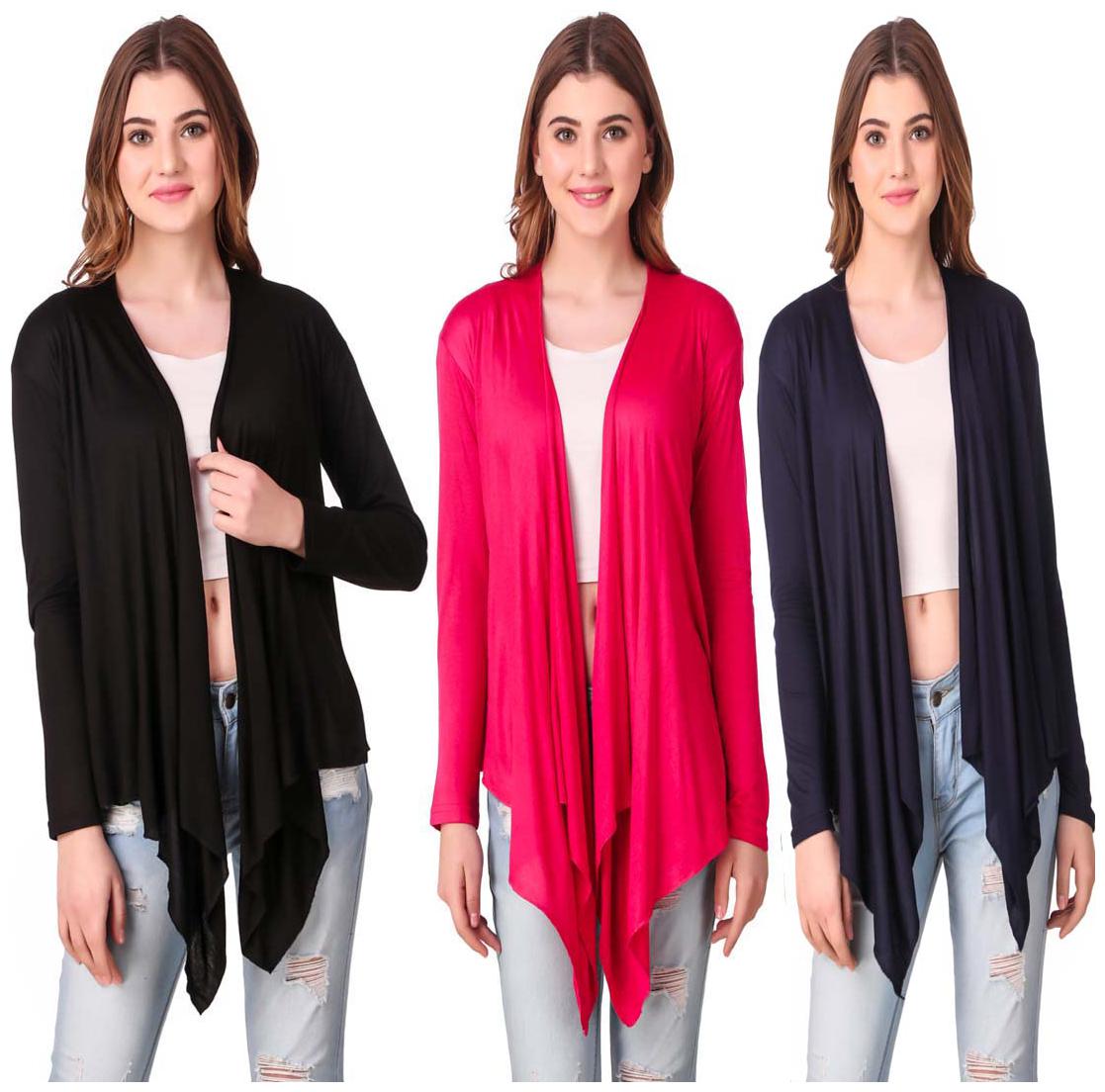 

Krishty Trading Women Shrug - Multi