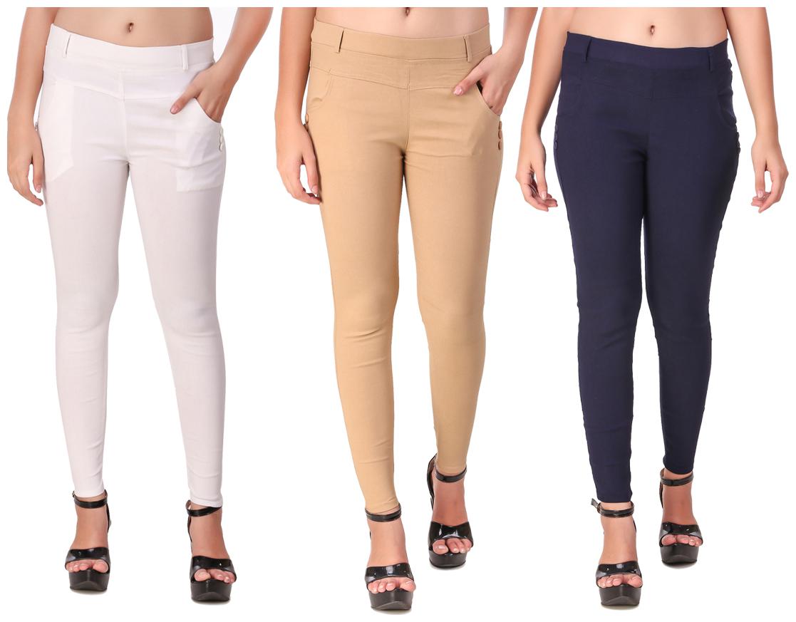 

Krishty Trading Women Multi Skinny fit Jegging