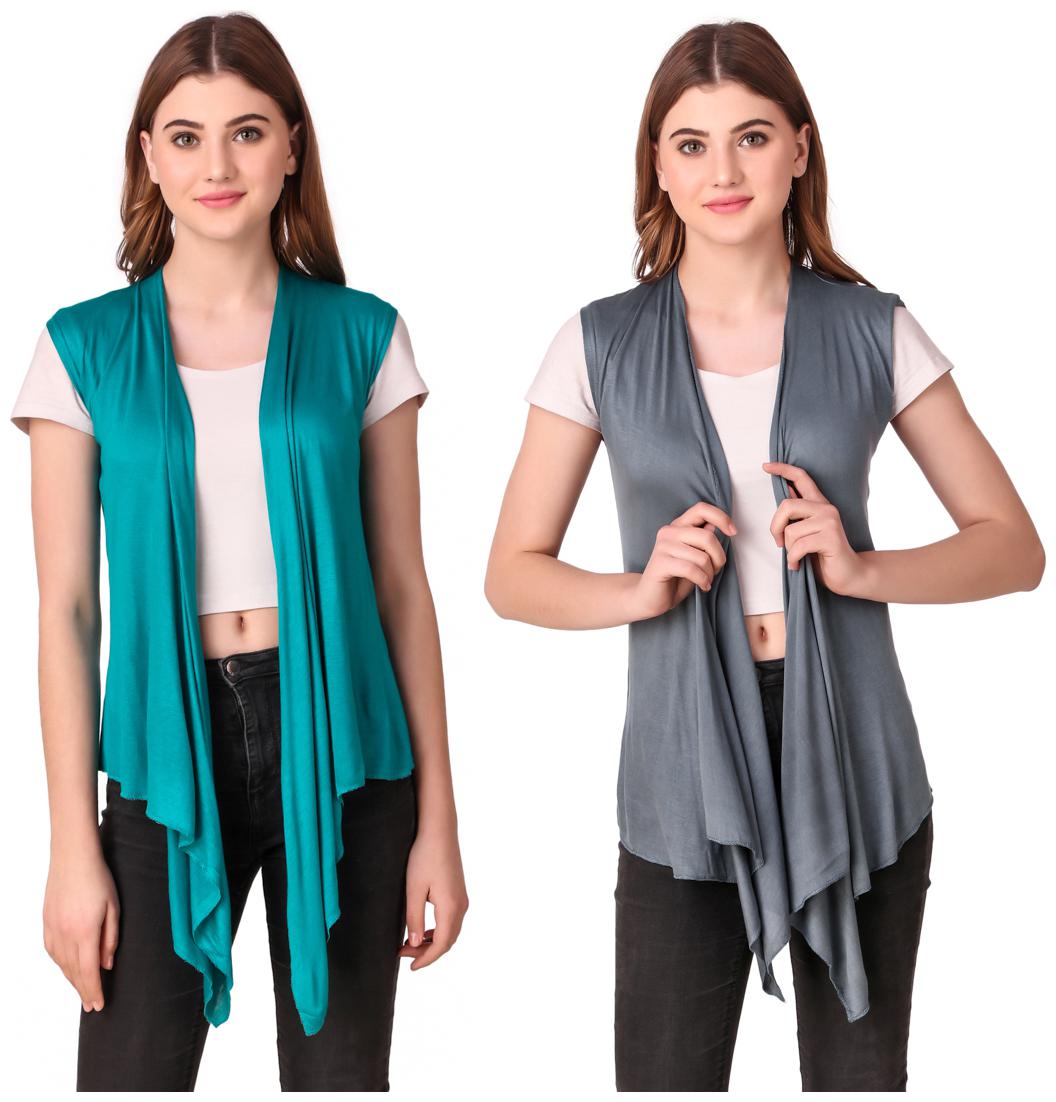 

Krishty Trading Women Shrug - Grey