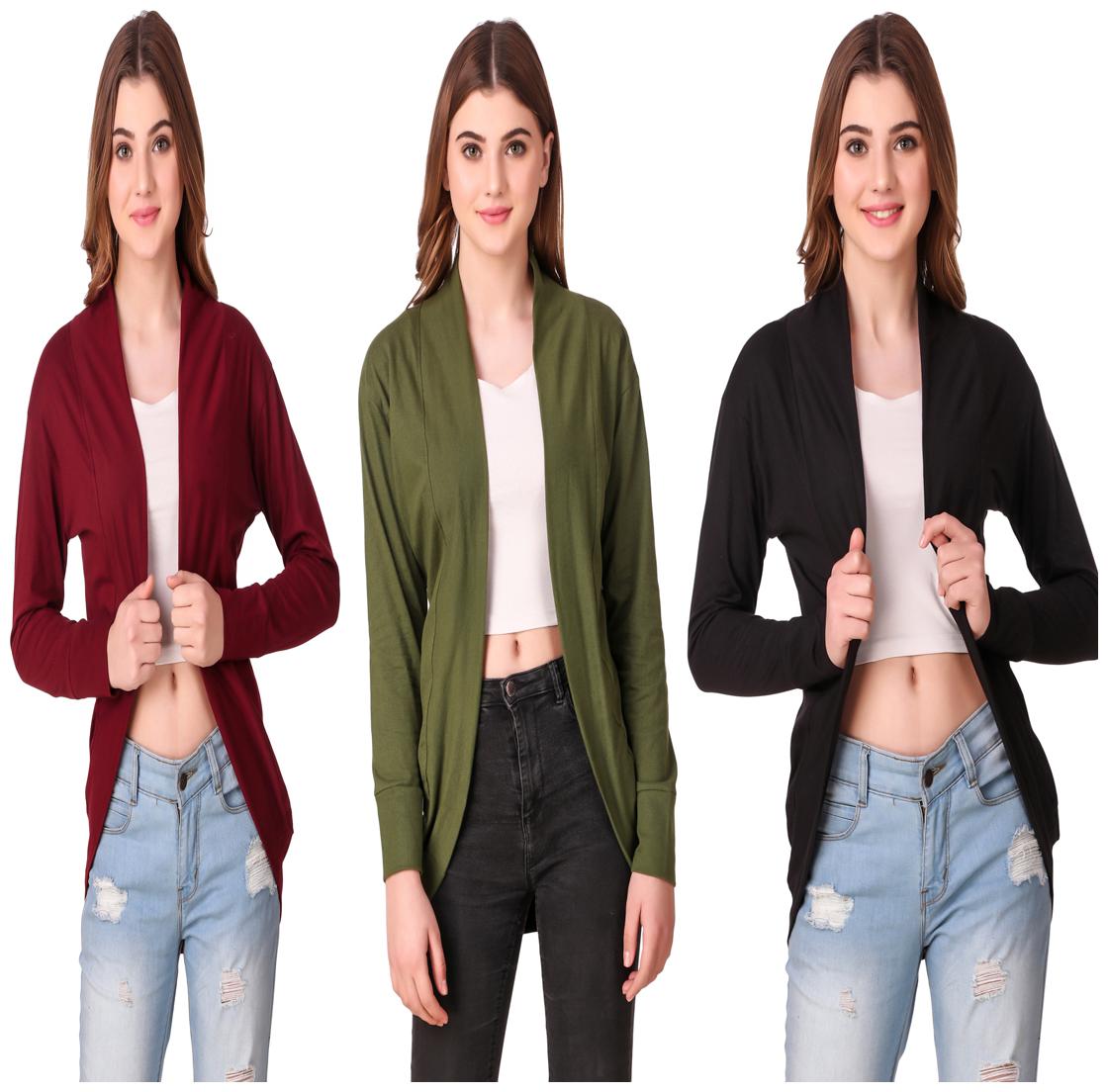 

Krishty Trading Women Shrug - Multi