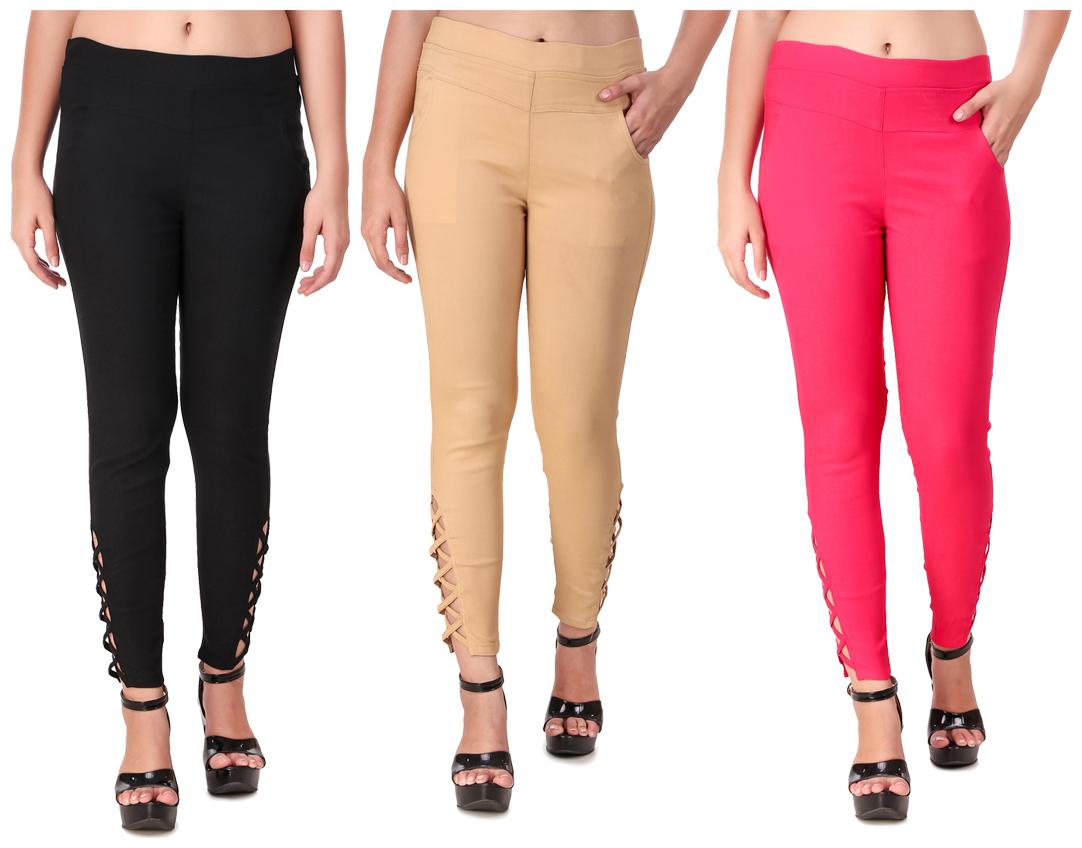

Krishty Trading Women Multi Skinny fit Jegging