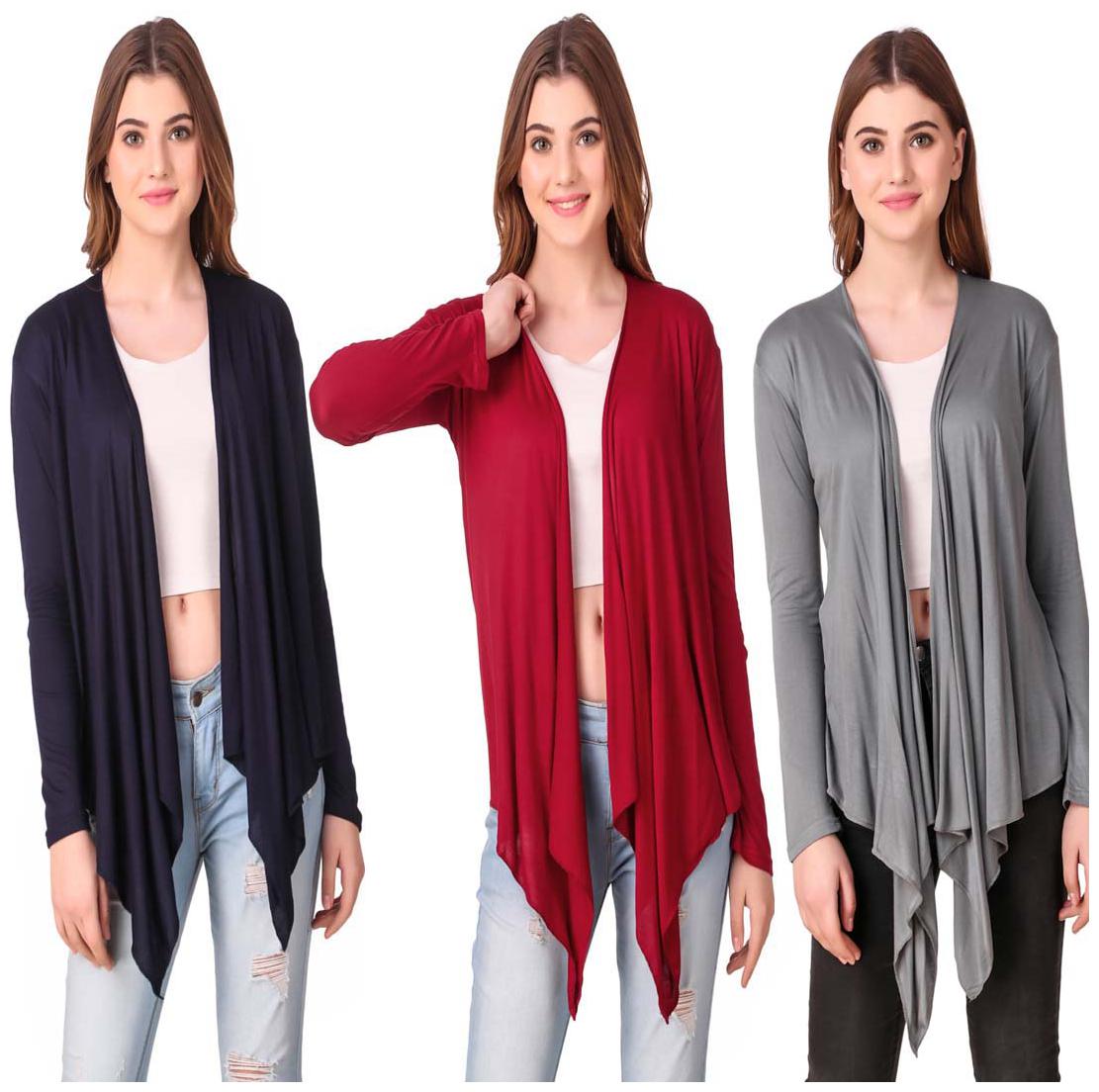 

Krishty Trading Women Shrug - Multi