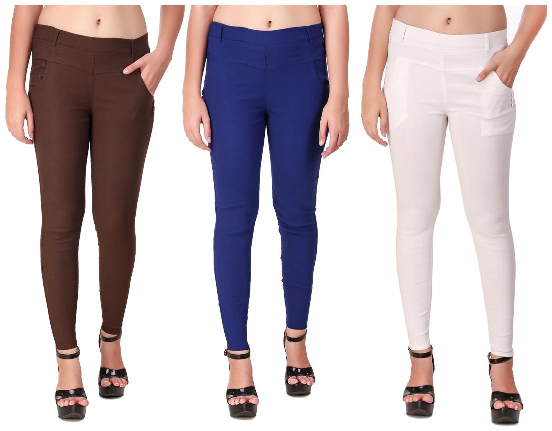 

Krishty Trading Women Multi Skinny fit Jegging