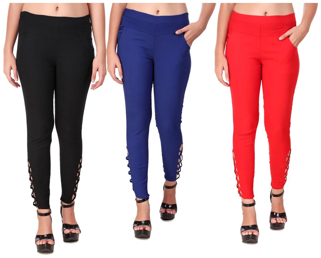 

Krishty Trading Women Multi Skinny fit Jegging