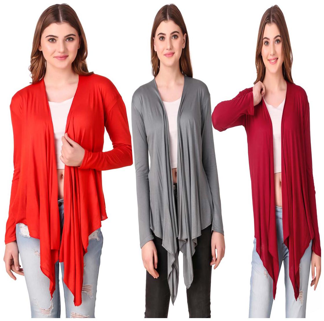 

Krishty Trading Women Shrug - Multi