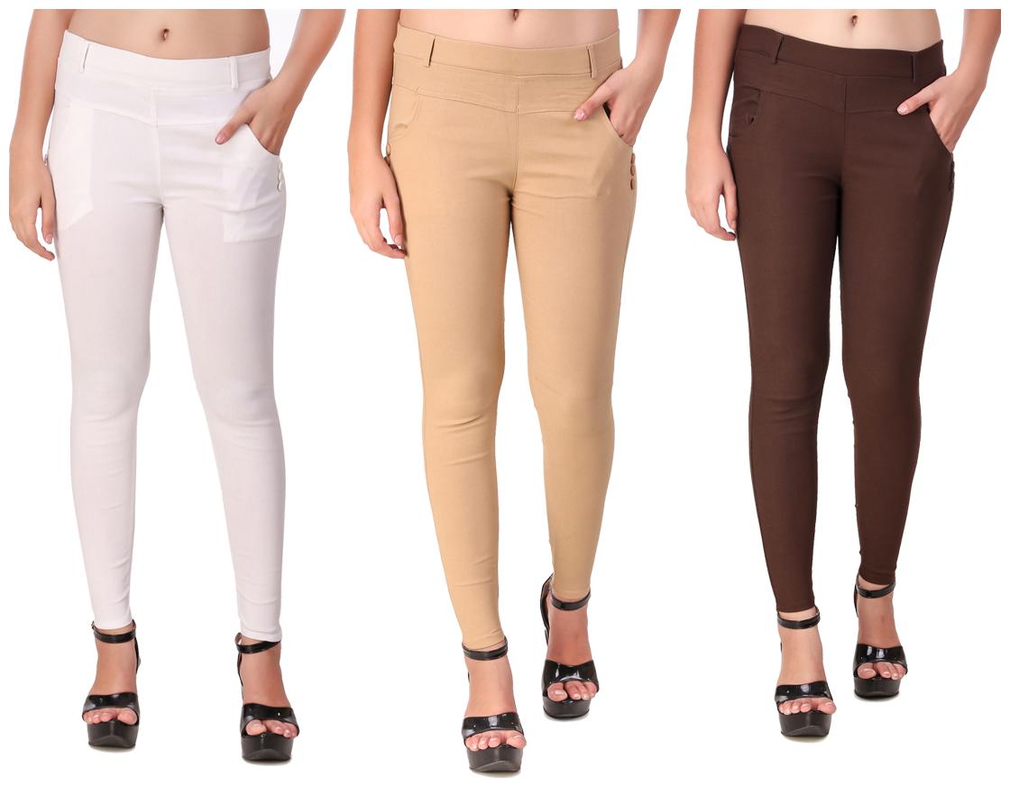 

Krishty Trading Women Multi Skinny fit Jegging